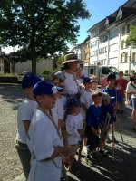 Bundesrat in Lenzburg.